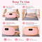 Electric Heating Massage Belt Smart Heat Therapy Pad for Period Pain Cramps Waist Discomfort Relief
