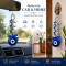 Elephant Evil Eye Hanging for Home & Car Decor Blue Nazar Protection Charm Elephant Design Positive 