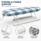 Mini Tabletop Ironing Board for Clothes Portable Folding Small Press Stand with Heat Resistant Cover
