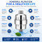 Shower Filter Head | 15 Stage Filtered Shower Head | High Pressure Hard Water Softener Showerhead