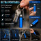 Portable Type-C Electric Lighter - Windproof Flameless Plasma Lighter with Keychain
