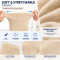 Elastic Knee Support Sleeves for Joint Pain Relief Breathable Knitted Compression Knee (Multicolour)