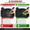 Non Stick 4 Cavity Egg Fry Pan for Gas Stove, Multi Purpose Breakfast Pan with Heart & Round Molds