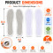Magnetic Self Heating Insoles for Men & Women, Breathable Massage Shoe Inserts, Comfort Foot Insoles