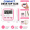 Digital Kitchen Timer with Large LCD Display, Magnetic Countdown Timer, Count Up & Count Down Clock