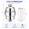 Shower Filter Head | 15 Stage Filtered Shower Head | High Pressure Hard Water Softener Showerhead