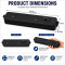 Vacuum Sealer Machine for Food Protect Portable Air Sealing Machine with Dual Modes & 10 Vacuum Bags