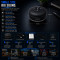 Portable Mini Bluetooth 5.3 Speaker with RGB Lights - Wireless Rechargeable Pocket Size Audio Player
