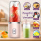 Portable Blender USB Rechargeable Smoothie Mini Personal Juicer 6 Blades  With 1500 Mah Battery