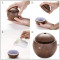 Premium Wood Grain Ultrasonic Aroma Diffuser & Cool Mist Humidifier for Home, Office, and Yoga